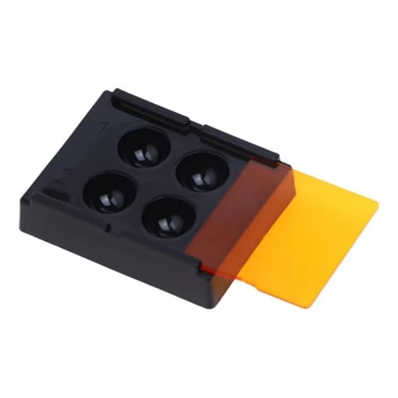 Dental shading light box with 4 composite resin holes that mixes well light-proof case toning for dental material beads