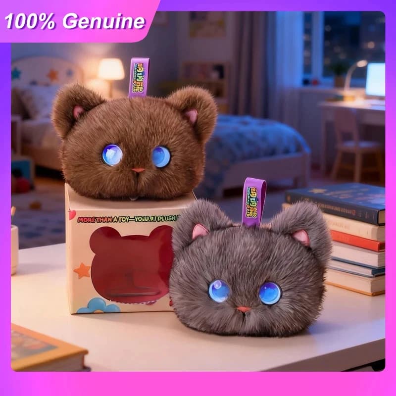 2026Genuine Ai Intelligent Cat Robot Dialogue Toy Wifi Interaction Emotional Companionship Daily Encyclopedia Tell Story Gifts