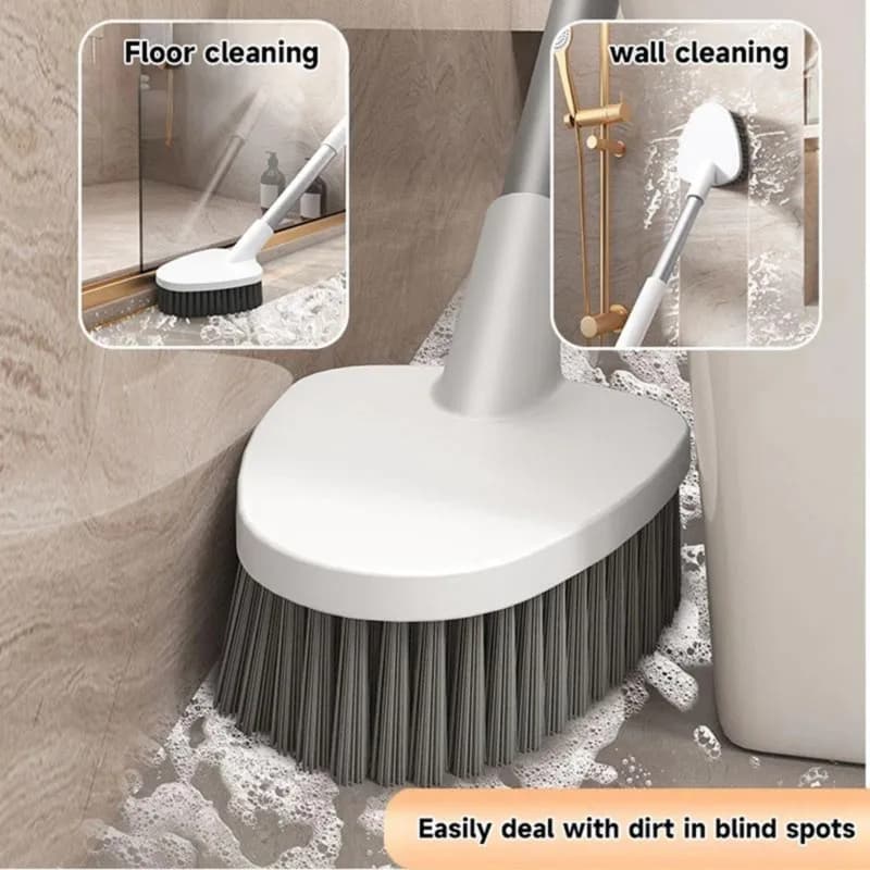 Set di spazzole per WC da parete MOPHE - Kit di pulizia per bagno in 4 pezzi con setole per una pulizia profonda