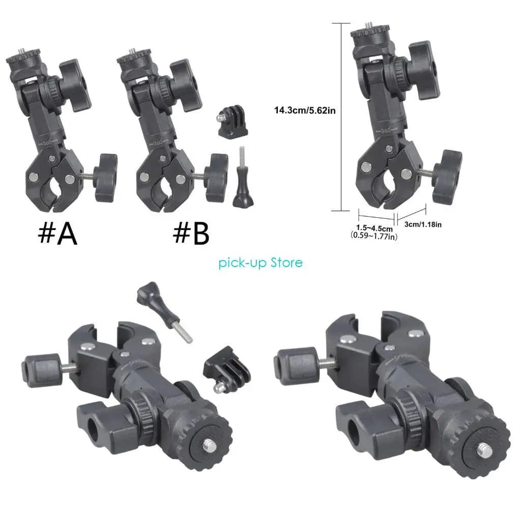 Q5WA Safe Support for Bike Camera Spherical Head Support for Camera Support