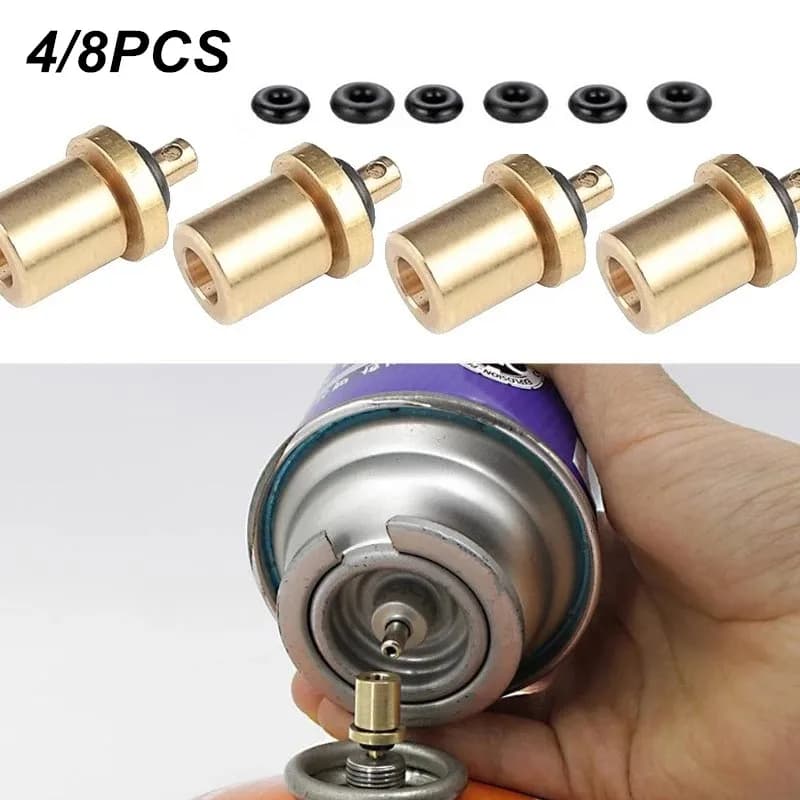 4/8 pcs refill gas cylinder for camping gas tank gas burner accessories excursionssmo inflate filling butane tank