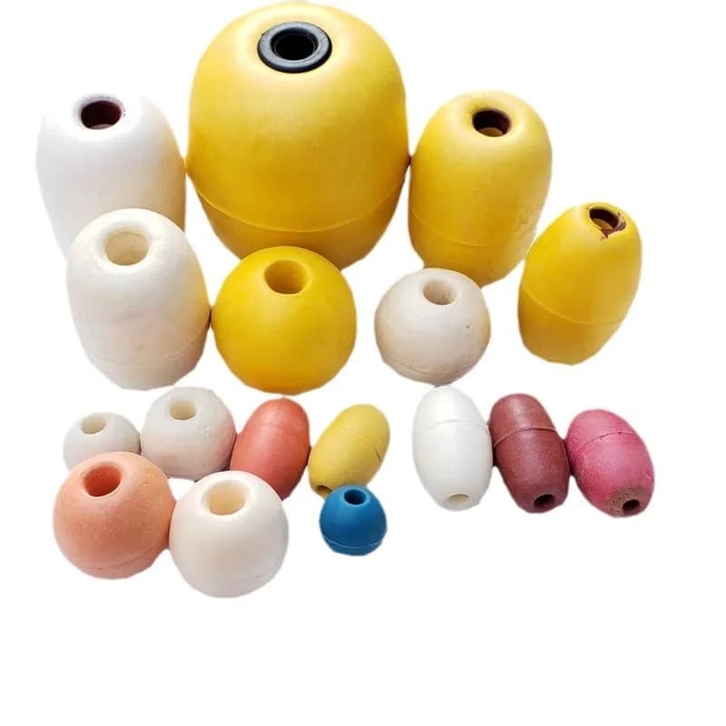 1PC Drift Schiuma per Jet Ski Kayak Ancore Linea Barche Dock Galleggiante rotondo Boa di Acqua Profonda Corda Galleggiante Granchio Pot Marker Netto