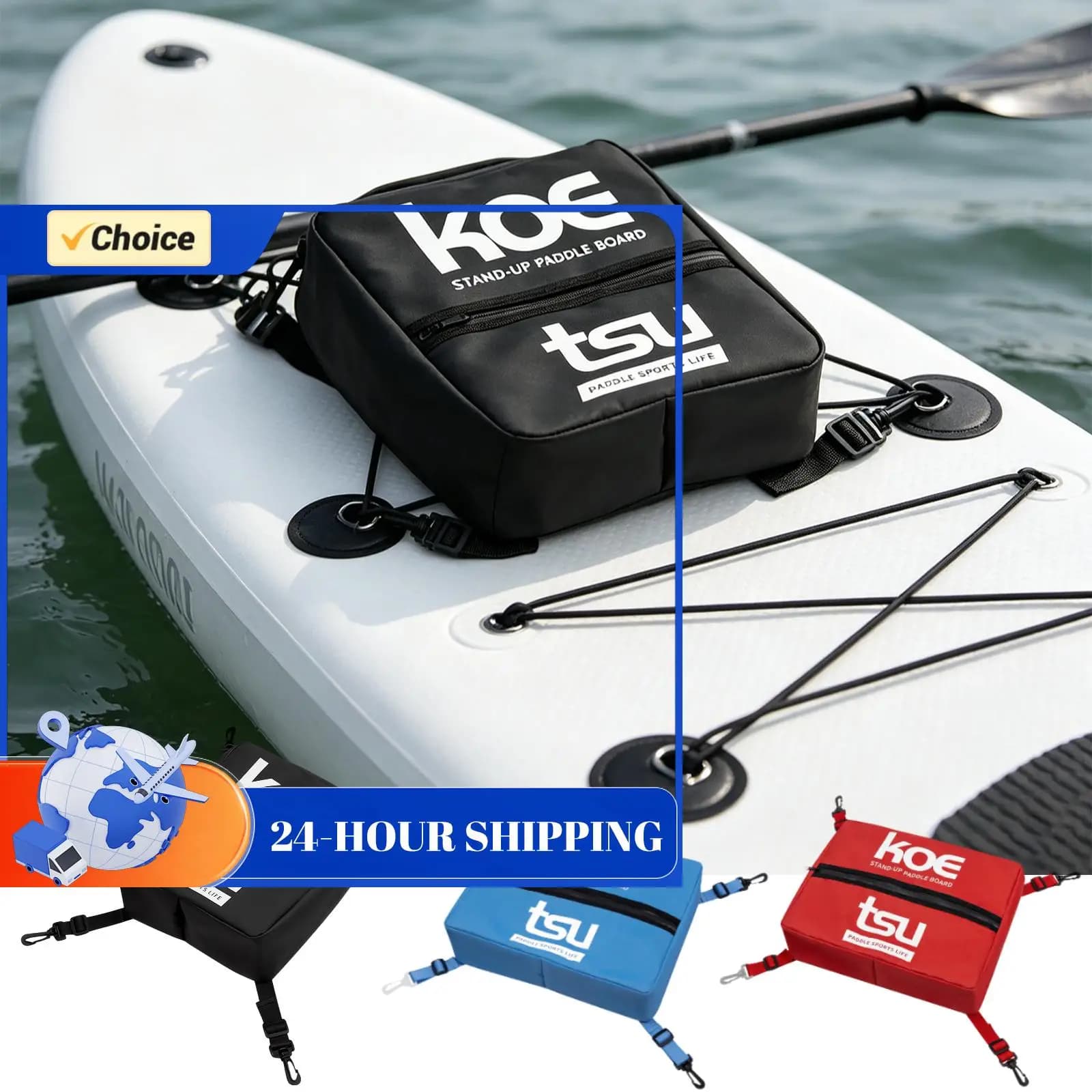 Paddle Board Storage Bag SUP Cooler Bag Large Capacity Paddle Board Storage Bag Surfboards & Paddleboards Kayaking Accessories