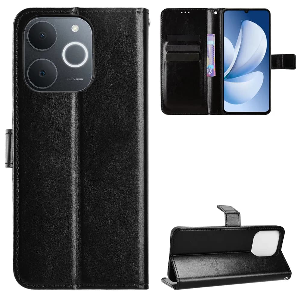 Per OPPO Realme Narzo 80 Lite di Lusso Flip PU Portafoglio In Pelle Cordino Del Basamento Della Cassa Per Oppo Realme Nota 70 70T Note70T Borse Del Telefono
