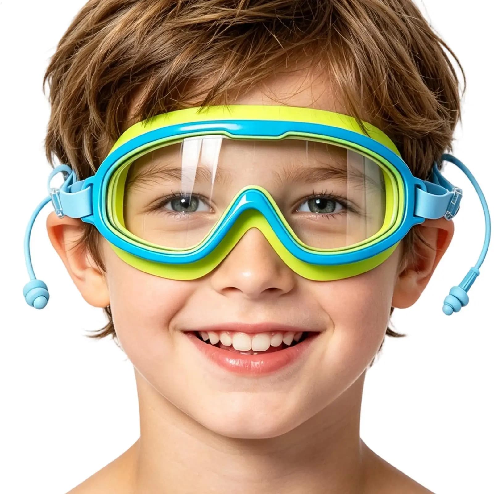 Leakproof Anti Fog Swimming Goggles For Kids Oversized Frame UV Shield Eyewear Durable Swimming Equipment Fit Boys Girls Pool