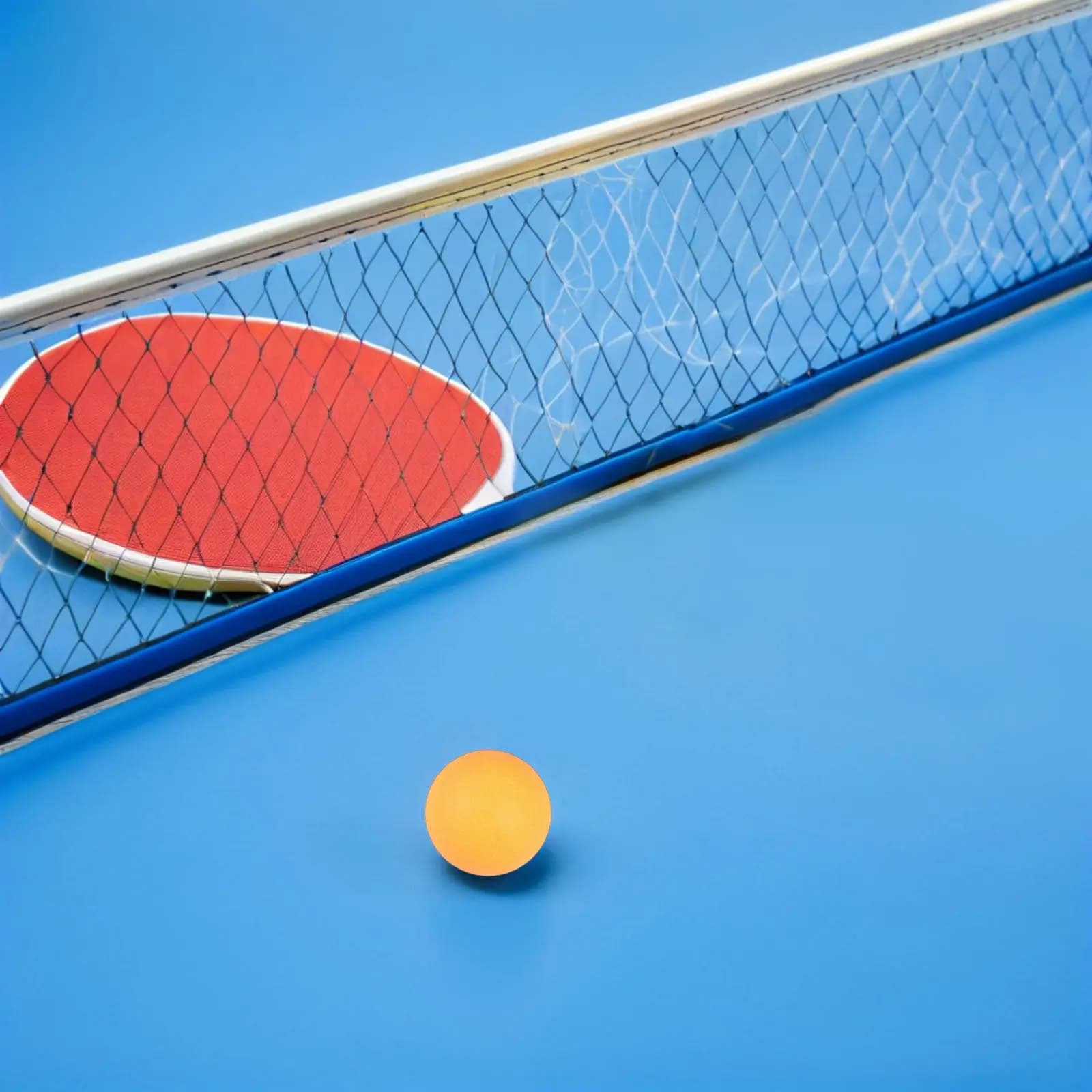 50 Palline da Ping Pong Professionali da 40 mm, Senza Cuciture, per Allenamento, Competizioni, Giochi in Giardino e Feste