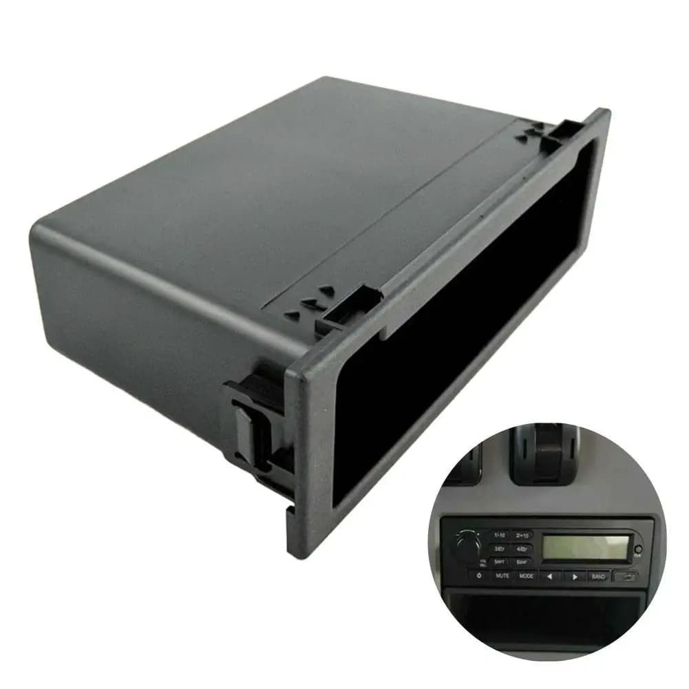 Radio Storage Box for Universal Car Stereo Radio Storage Box Inner Organizer Tray for Dashboard Universal Fit Easy Accessories