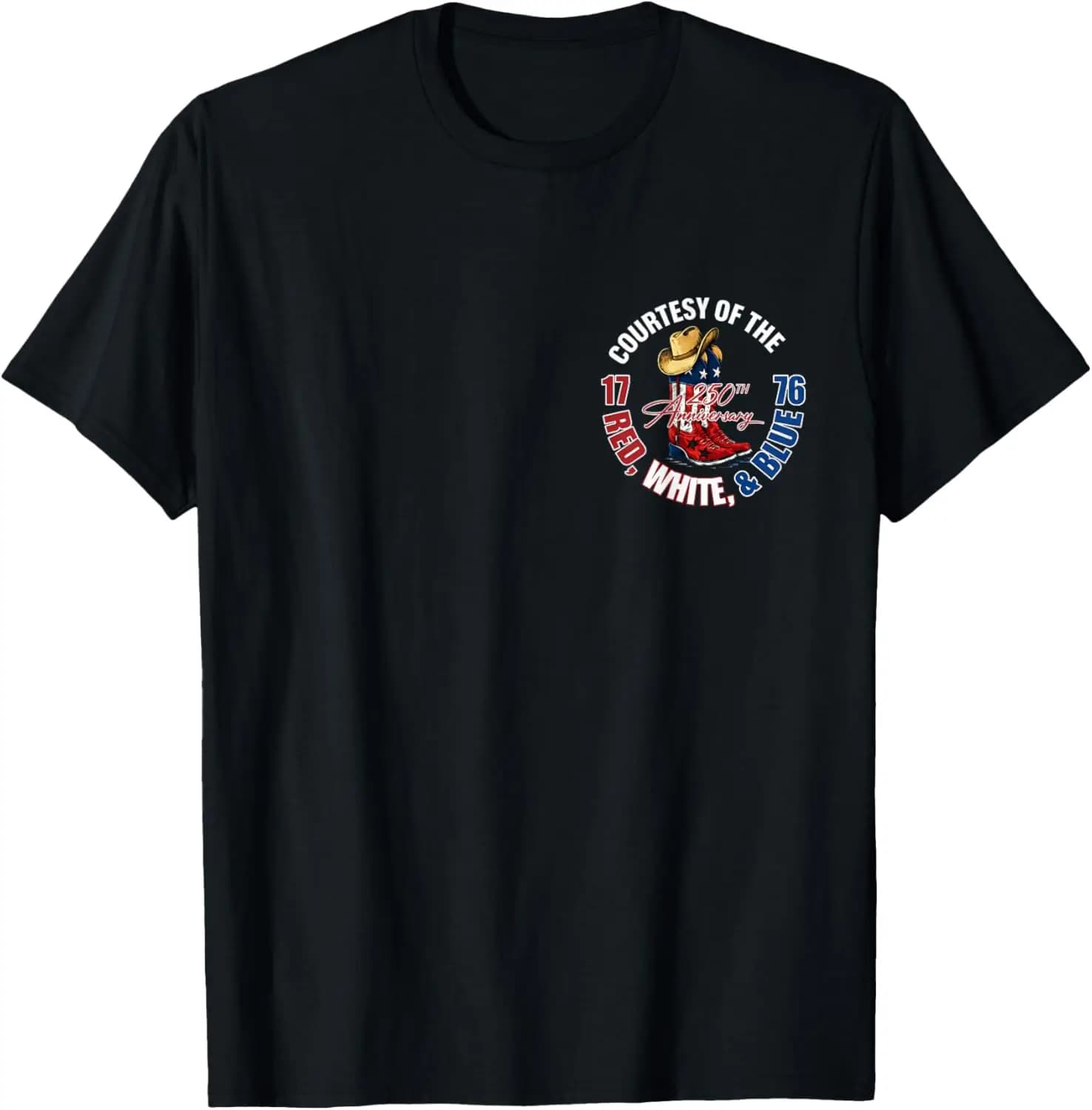 We'll Put A Boot In Your Ass Western Cowgirl 4Th Of July T-Shirt 100% Cotton Trendy Y2K Short-Sleeve Tee – Soft, Quick-Drying, &