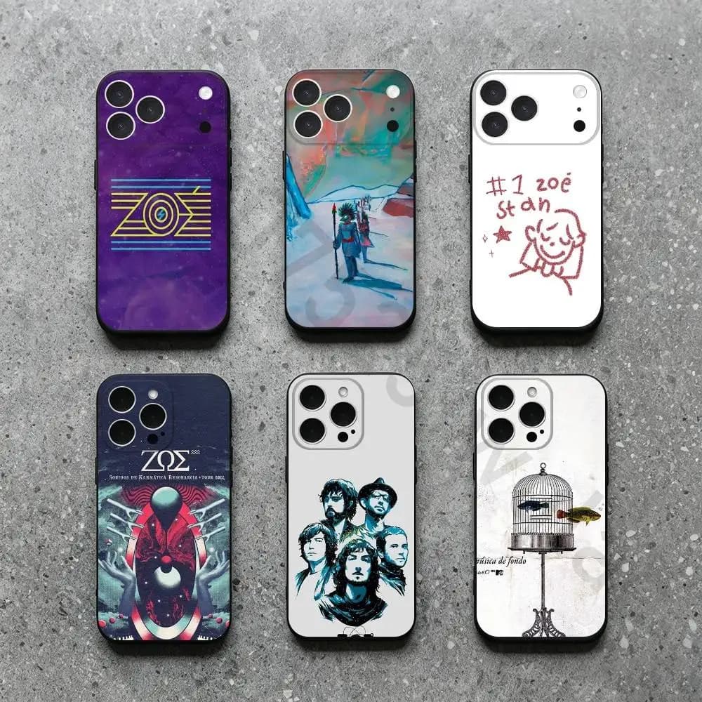 Band Z-ZOE ALBUM For iPhone 17 11 12 13 15 16 14 Pro Max Phone Case X XR XS Plus SE Luxury Cover Funda