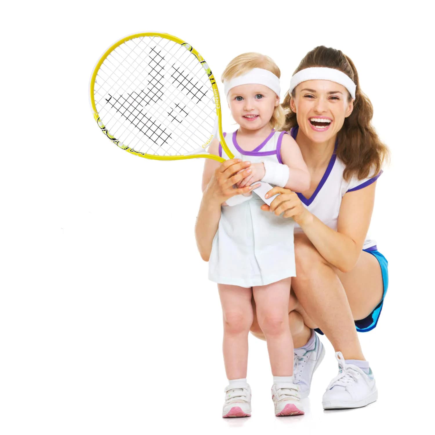 Racchetta da tennis per bambini di età compresa tra 2-3,17" Racchetta da tennis leggera per bambini che include 1 racchetta da tennis, 1 overgrip e borsa a tracolla
