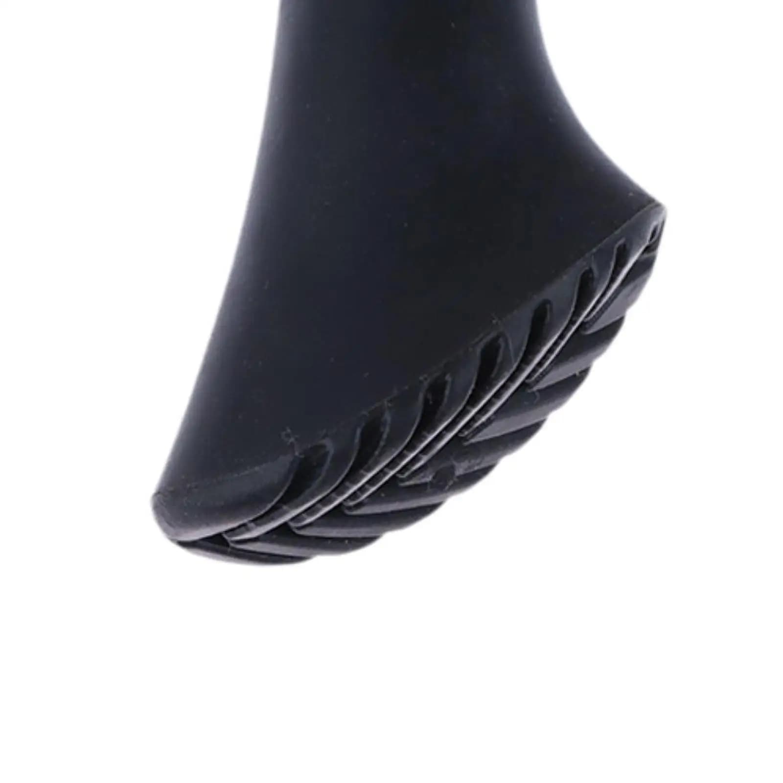 Lightweight Anti Slip Trekking Pole Tips Buffer Rubber Feet Protection Pads for Hiking Sticks 11mm