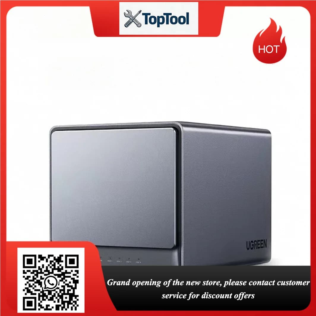 New DX4600 Pro 4-Bay 8G N5105 NAS Networking Storage Server