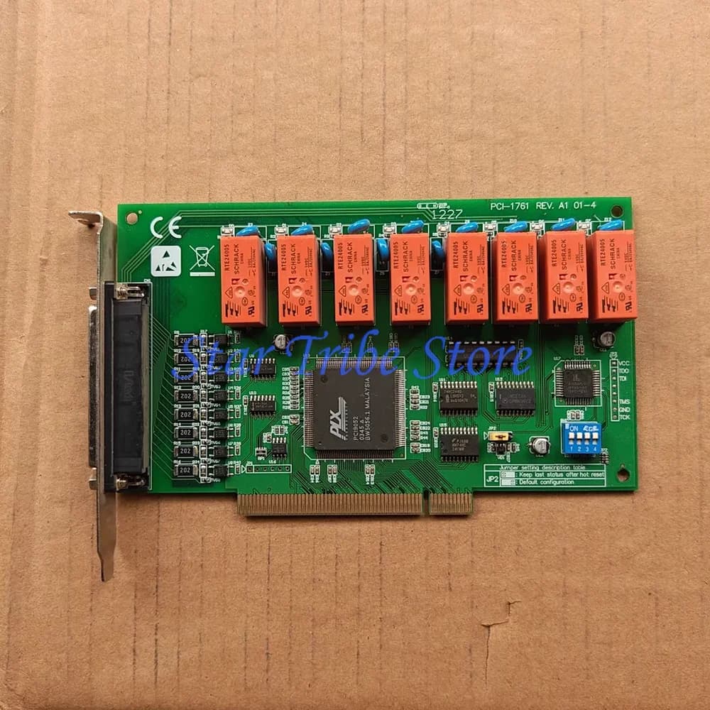 PCI-1761 REV.A1 Scheda di acquisizione dati 8 uscite relè Spedizione veloce