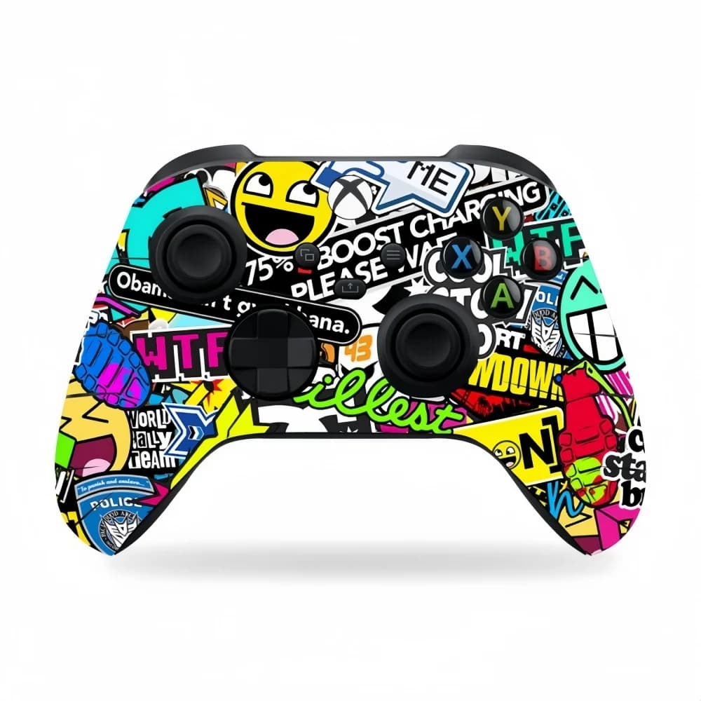 Hot Sales Anti-slip Protective Skin Sticker For XBOX Series X/S Controller Joystick Gamepad Accessory Decoration Decal Stickers
