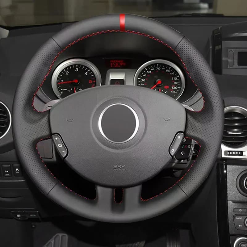 For Renault Clio 3 RS 2005 2006 2007 2008 2009 2011 2012 2013 hand-sewn car cover in perforated leather
