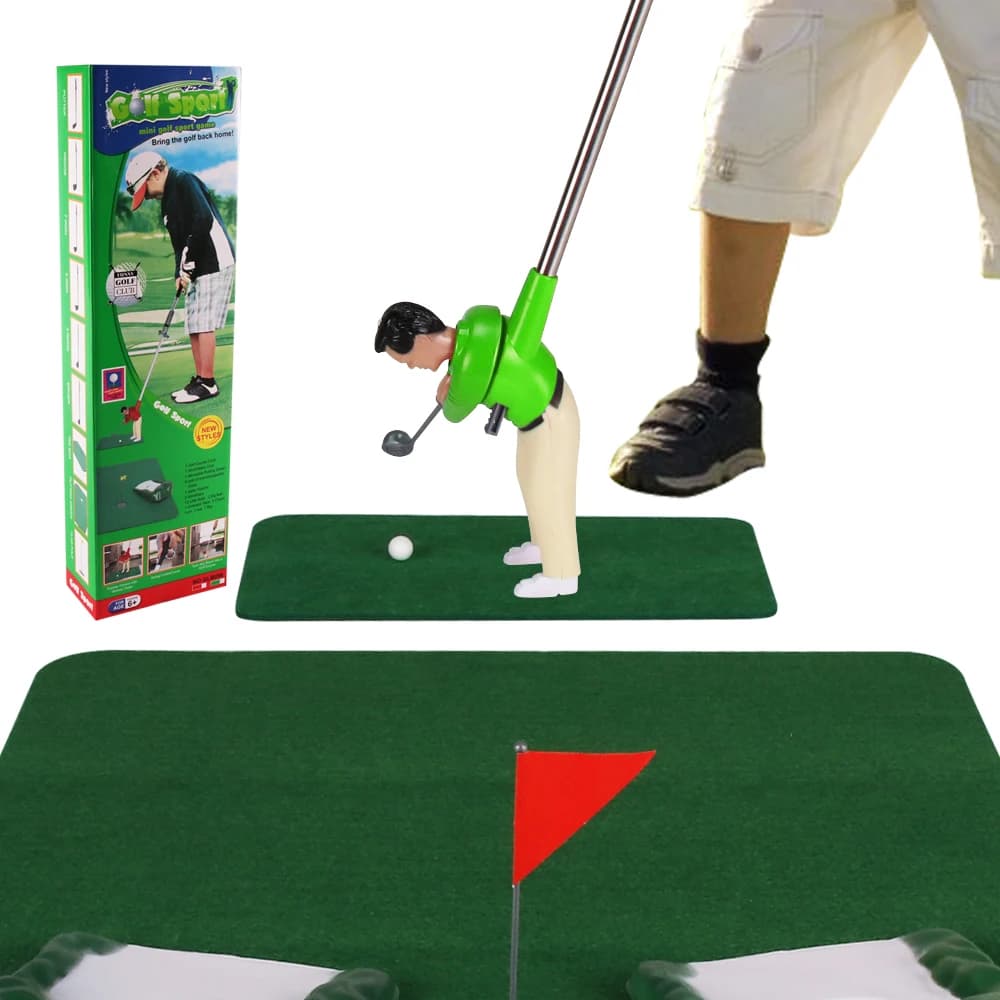 Set di Mini bambole per mazze da Golf per bambini giocattolo portatile per interni ed esterni gioco interattivo per feste genitore-figlio regalo di compleanno