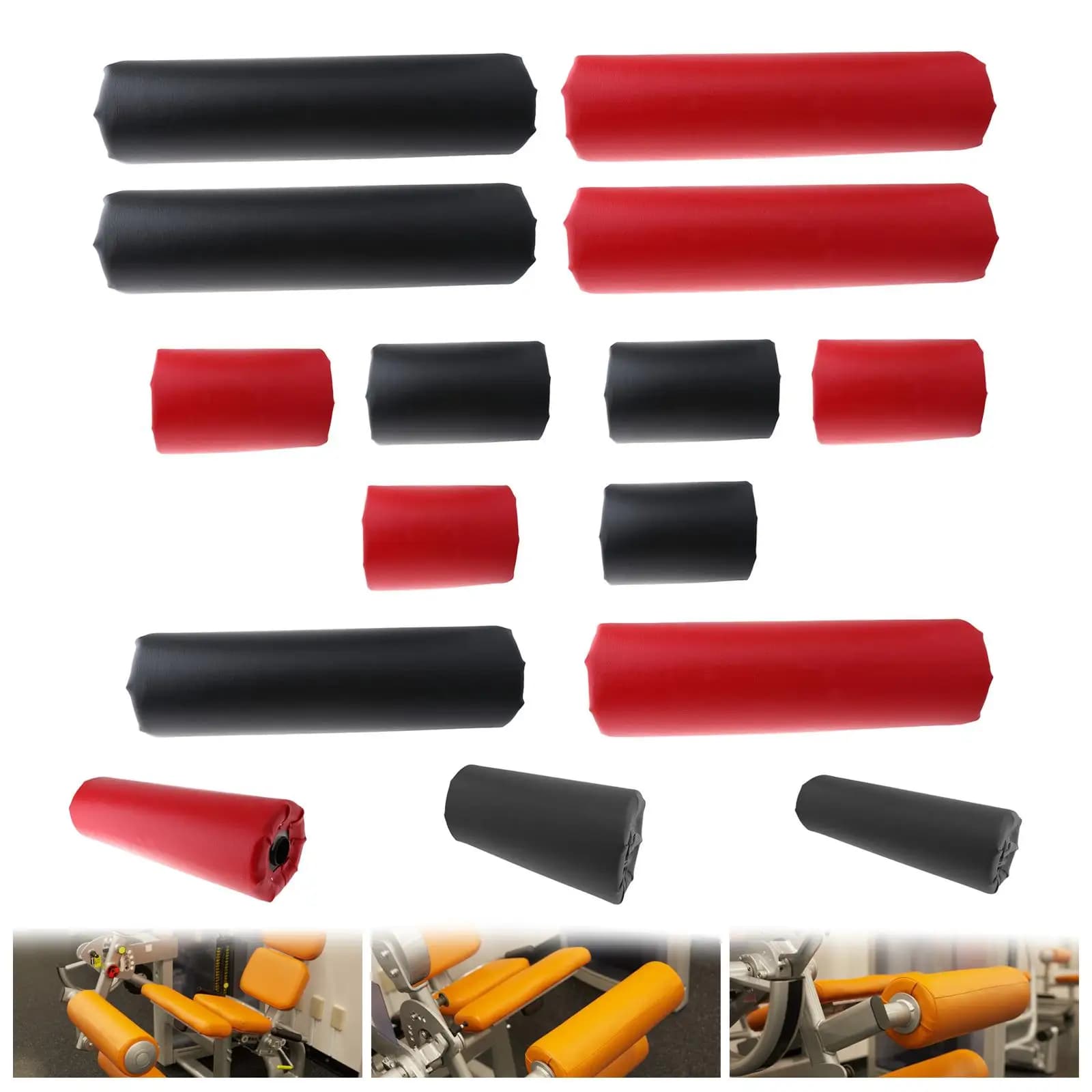 1 piece foam footrest roller 50 cm x 12 cm Round sponge foam pipe sleeve for indoor gym equipment