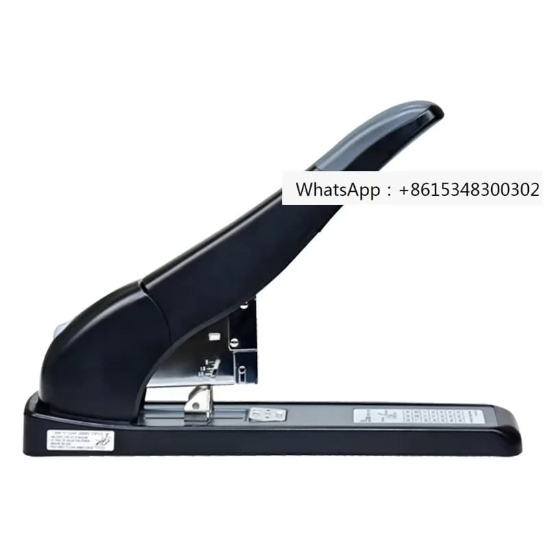 Cucitrice manuale per carichi pesanti di fabbrica Cancelleria RS-3000 210 fogli Cucitrice per rilegatura di libri in metallo per uso ufficio