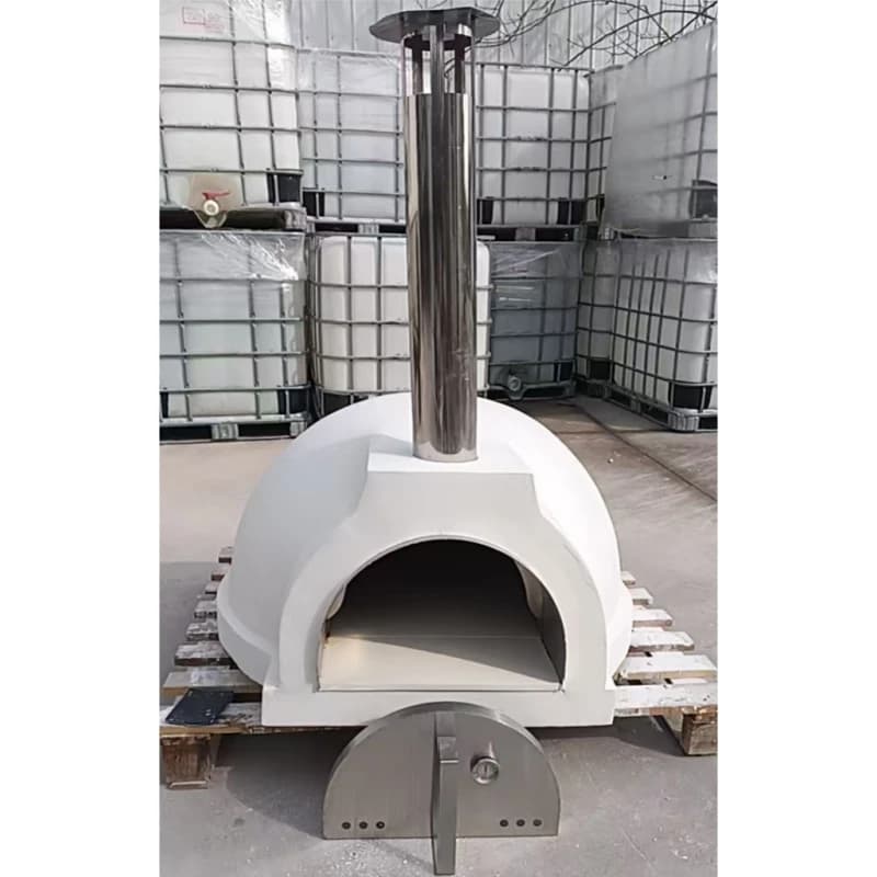 hj-Professional Commercial Portable Wood Fired Pizza Oven High Quality Outdoor Wooden Round Oven@
