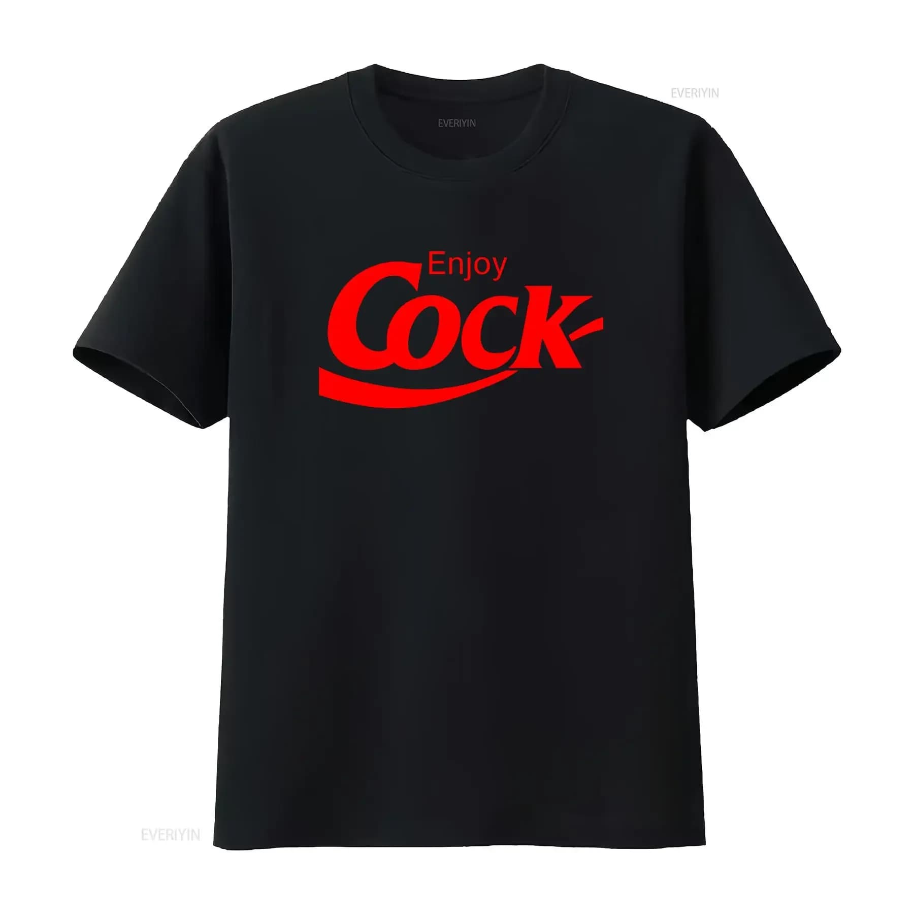 Enjoy Cock Gay Pride Lgbt Penis Funny Queen Parade Men's T Shirt vintage Washed Slightly Stylish graphic Versatile