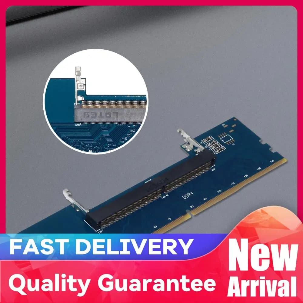 Laptop DDR4 To Desktop Memory RAM Connector Cards Converter Adapter 3200/2666/2400/2133MHZ Memory Cards Converter Adaptor