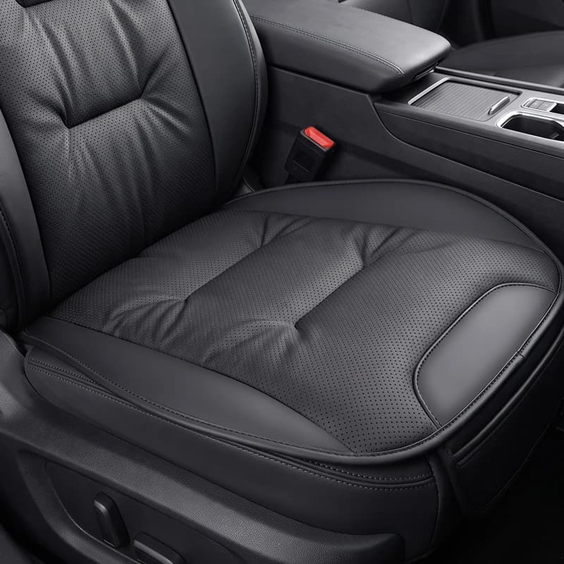 Car Seat Cushion All-season Universal Breathable Mat Thick & Fluffy Car Rear Seat Cover Thickened Auto Backrest Protective Pad