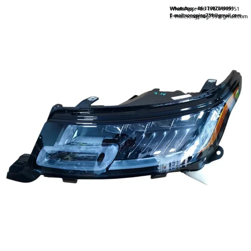 For Land Range Rover Sport Digital Headlights 4 Lens 2018 2019 2020 2021 2022 USA Original LED Headlamp L494 Matrix Pixel Light