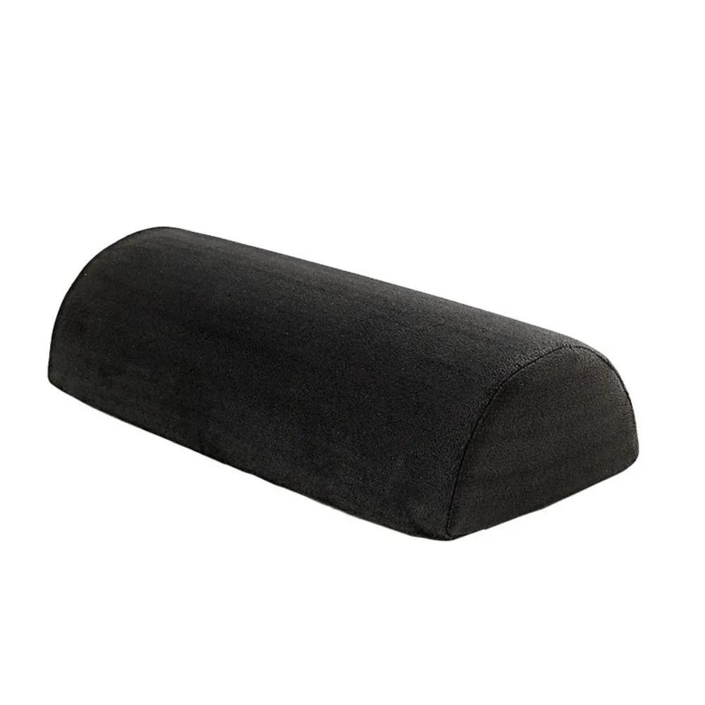 Half Cylinder Half Moon Bolster Pillow Ergonomic Removable Cover Leg Pillow Washable Cover Slow Rebound Knee Support Pillow