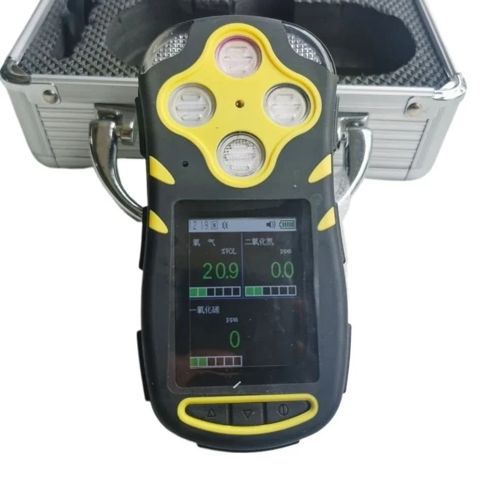 Rilevatore di gas CD3, rilevatore di miniera tre in uno, rilevatore portatile di anidride d'azoto monossido di carbonio
