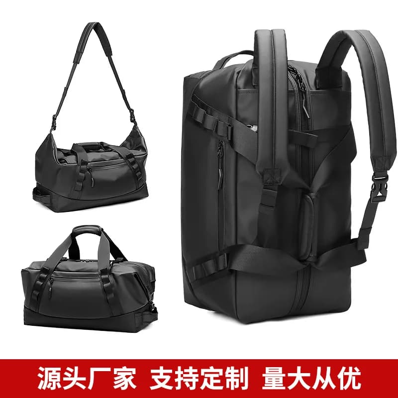 Business Travel Laptop Bag,Multi-functional Gym Sports Duffel,Convertible Tote Crossbody Bag for Men Women,Overnight Handbag