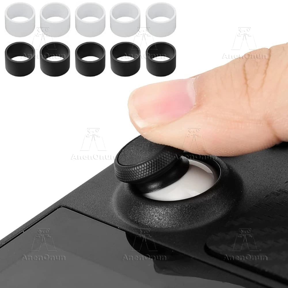Protezioni per joystick controller da 10 pezzi Anello protettivo per joystick per gamepad in silicone per PS5, PS4, Switch Pro, Xbox, Steam Deck, ROG Ally