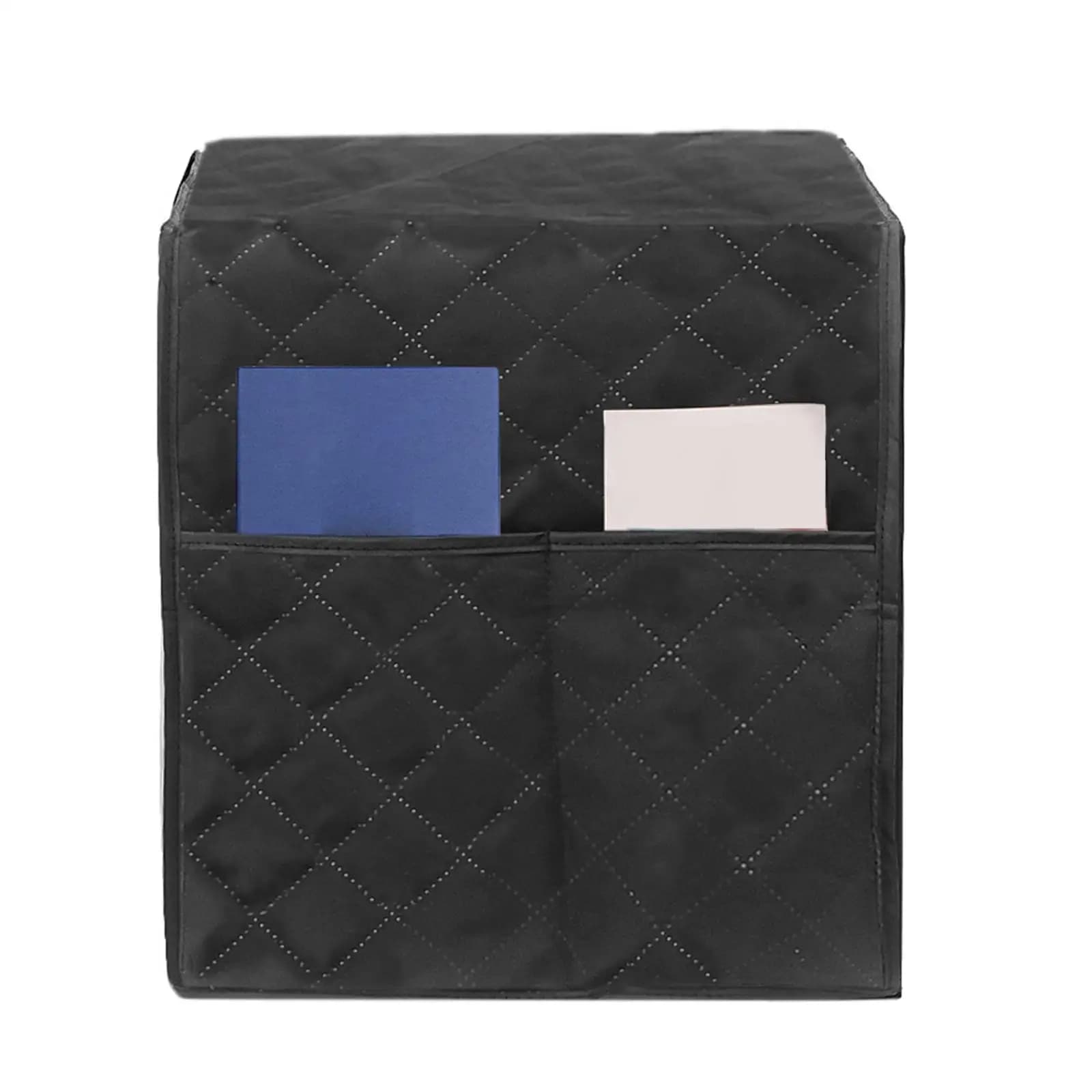 Cover for washable coffee maker with portable pocket surface