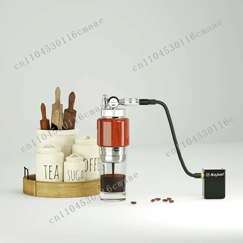 Hot Espresso Machine with Air Pump Portable Air Compressor for High Pressure Extraction Espresso Maker