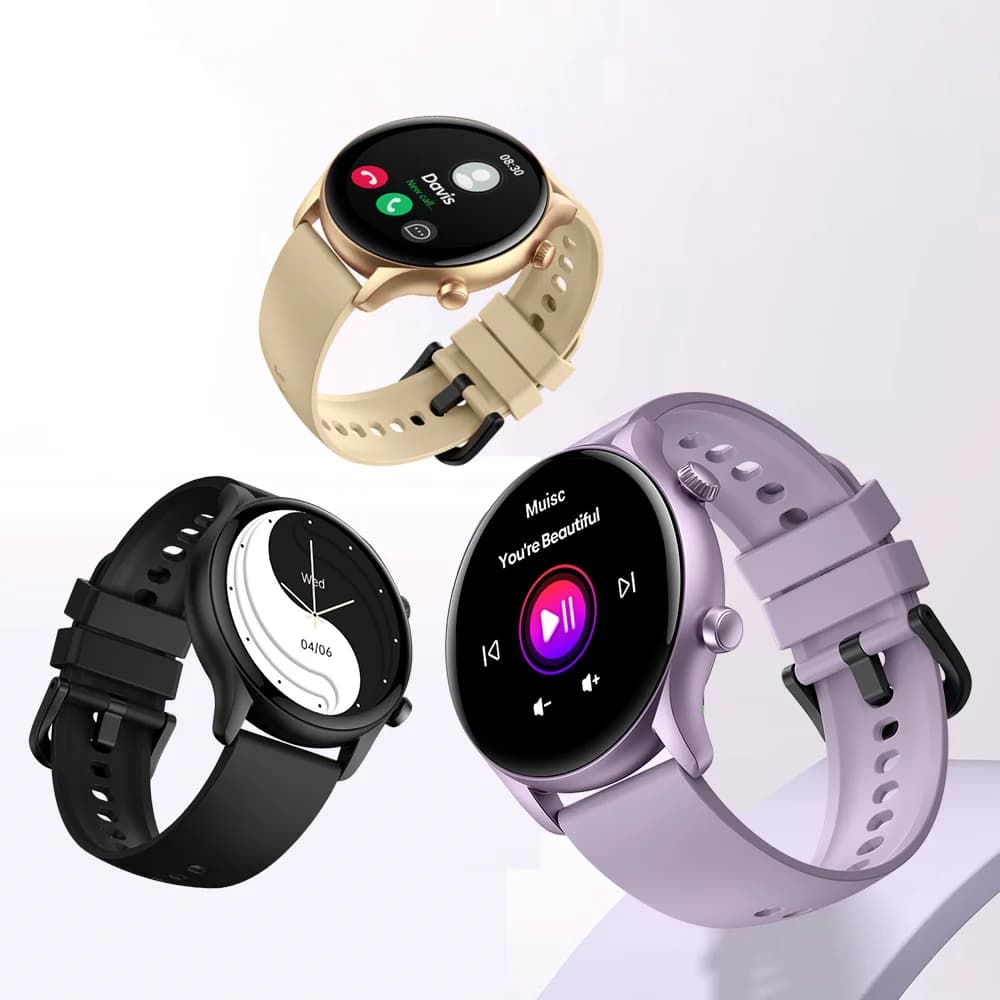 Zeblaze Btalk 3 Plus Display a colori HD grande da 1,39 pollici Monitoraggio fitness Chiamate telefoniche Bluetooth HiFi Orologio intelligente per la salute e il fitness