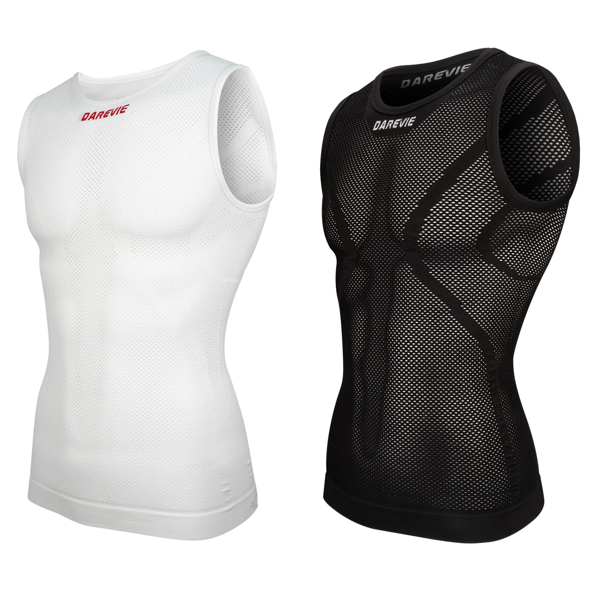 DAREVIE Base layer for cycling seamless mesh shirt absorb sweat breathable cycling underwear without sleeves layer Base in mesh man woman