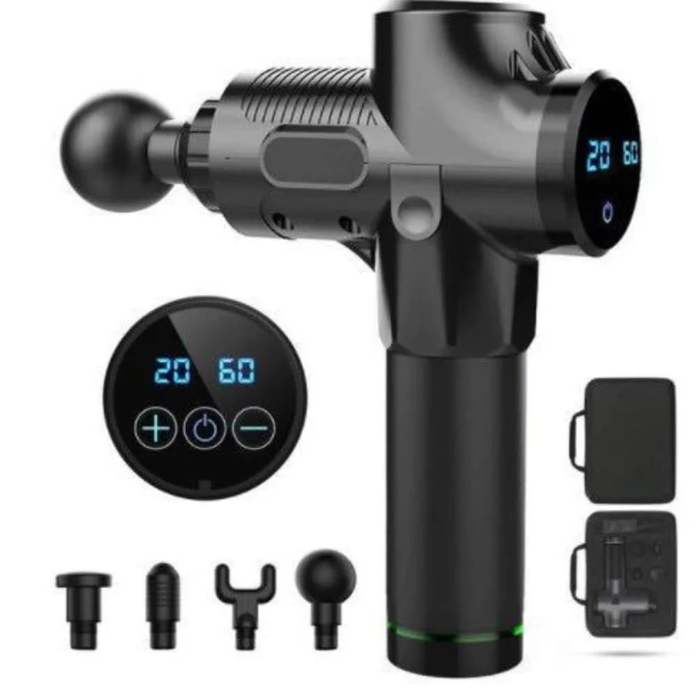 Portable Percussion Fascia Massager Gun Muscle Relax Equipment For Home Sports Training