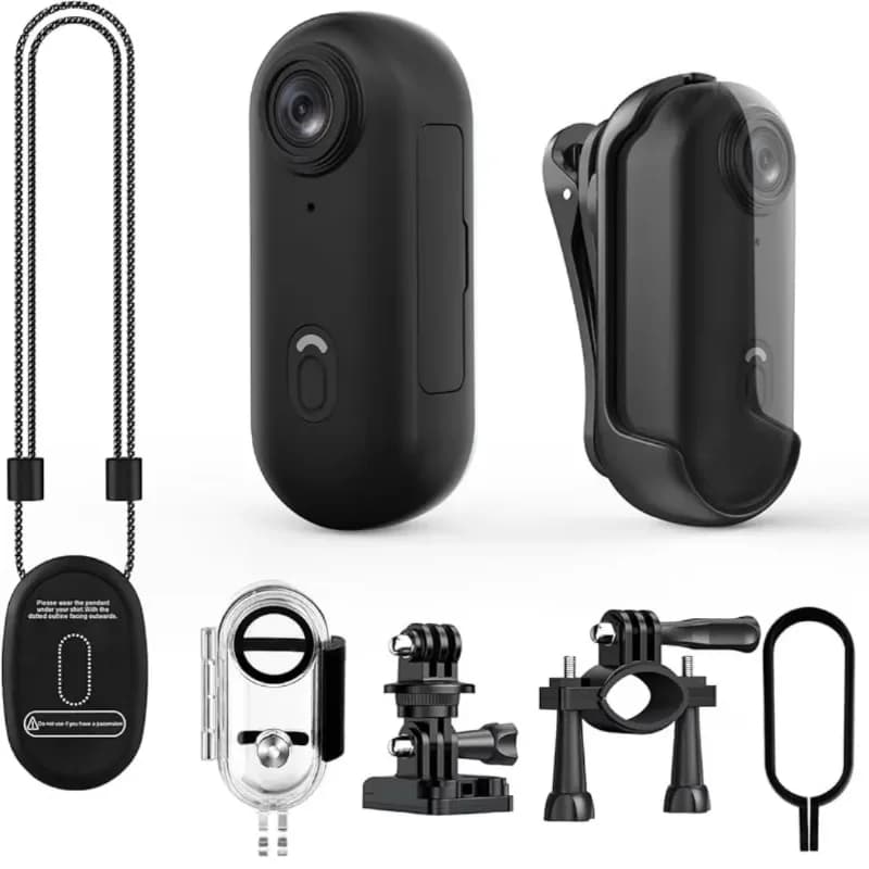 Mini telecamera magnetica 4K HD 1080P WiFi Wireless Body Mount POV Holder Bodycam Vlogging Casco moto Videocamera sportiva