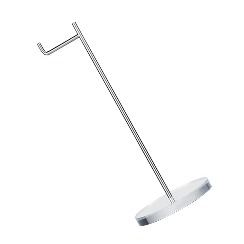 Premium Transparent Acrylic Headset Stand Headphone Hanger Bracket for All Headphones Tabletop Storage Protection Scratch Drop