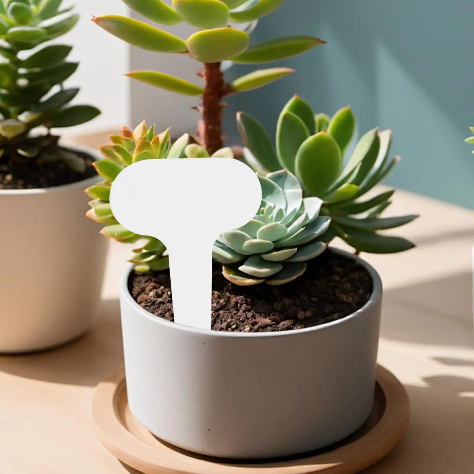 100 etichette in plastica PVC bianca per piante, scrivibili, resistenti, per vivaio, giardino, vasi e decorazioni