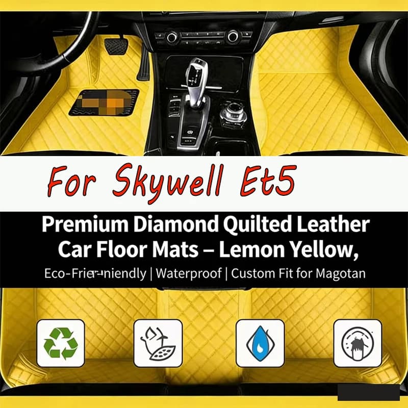 Car mats for Skywell Et5 2024 2023 2022 2021 2020 Interior accessories car