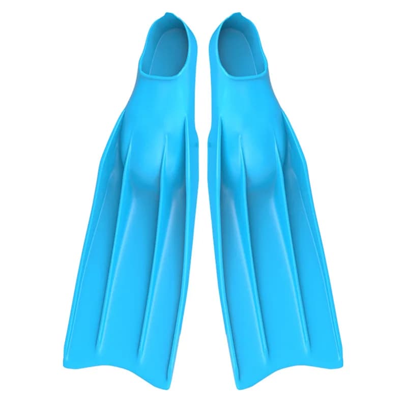 Silicone swimming fins, cross-border diving and snorkeling fins