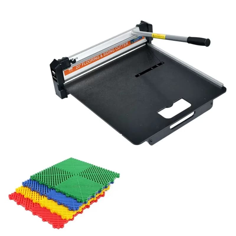 Laminate Vinyl Floor SPC WPC LVP LVT VCT Siding Cutting Tools Tile Flooring Cutter for Floor Tile for Car Wash Room