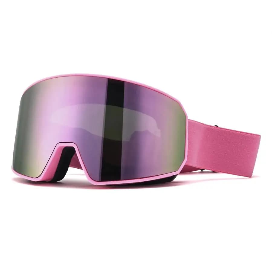 High‑Quality Double‑Layer Anti‑Fog Ski Goggles, Wind‑Dust‑Proof UV400 for Snowfield Mountain Climbing Sports