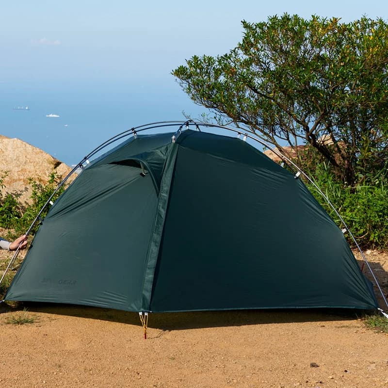 3FULGEAR Taiji2 Tenda Quattro Stagioni 1950g Ultraleggera 5000mm Impermeabile 3 Pole Trasversali Design Autoportante per Espedizioni Estremi