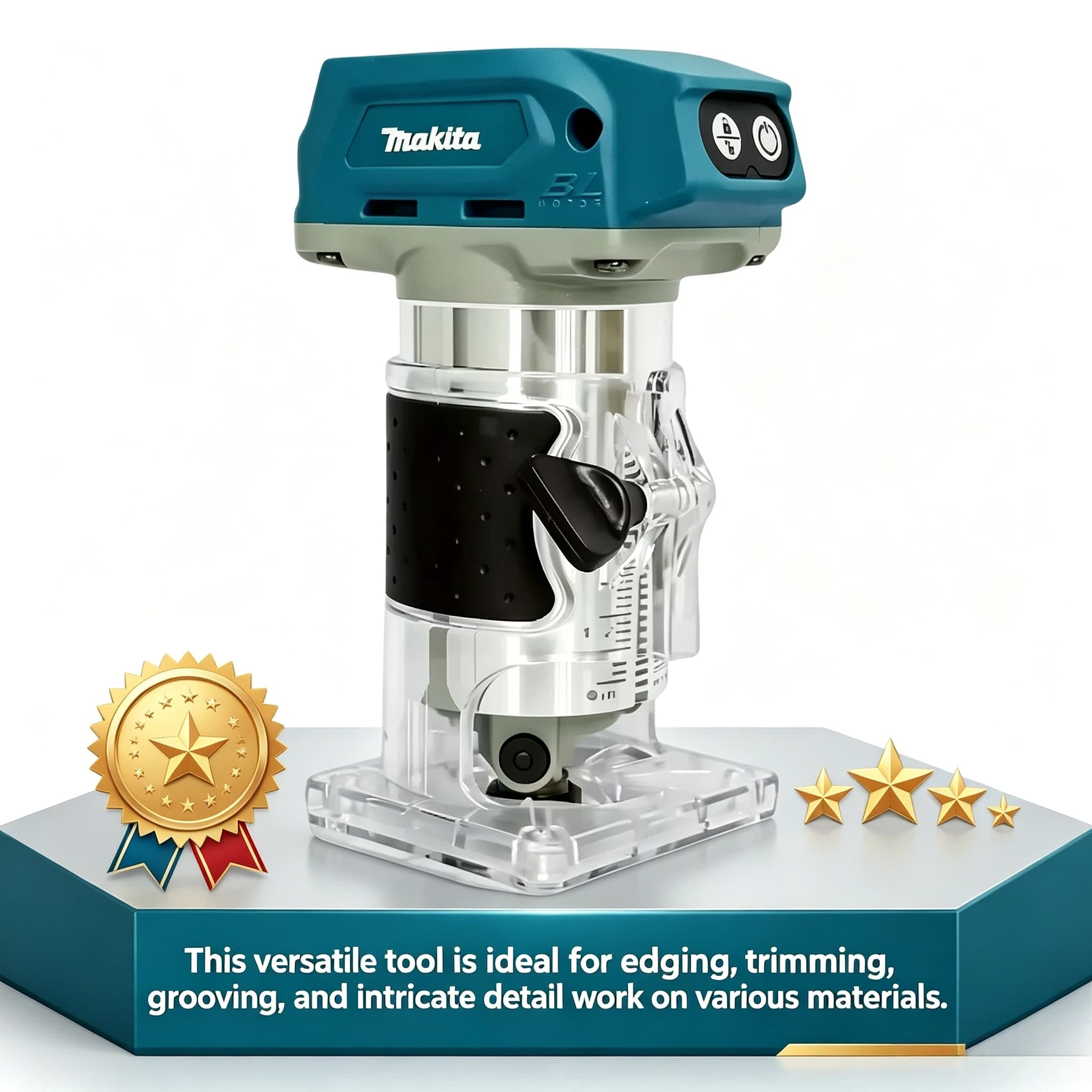 Makita 18V Portable Heat Gun: 550°C Variable Temp with LED Readout for Soldering & Shrinking (Battery Sold Separately)
