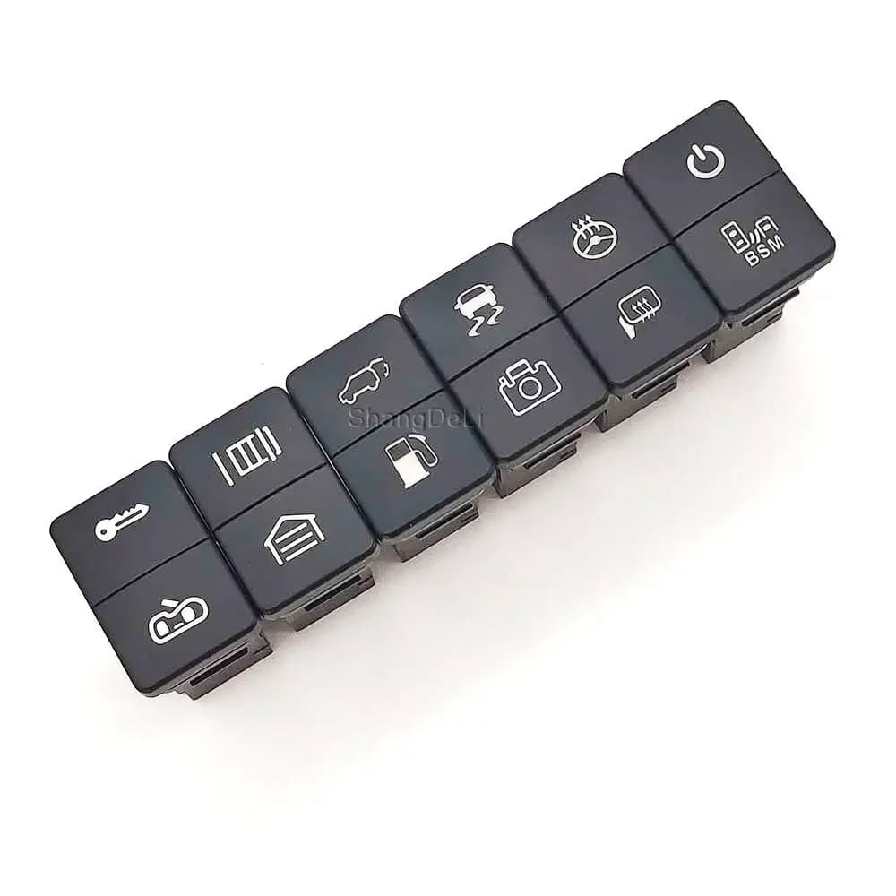 Per Toyota Camry Corolla Prius PRADO Car Power BSM Porta Garage Riscaldamento Anti-Slip Camera Tronco Serbatoio Carburante Chiave Sblocco Doppio Interruttore