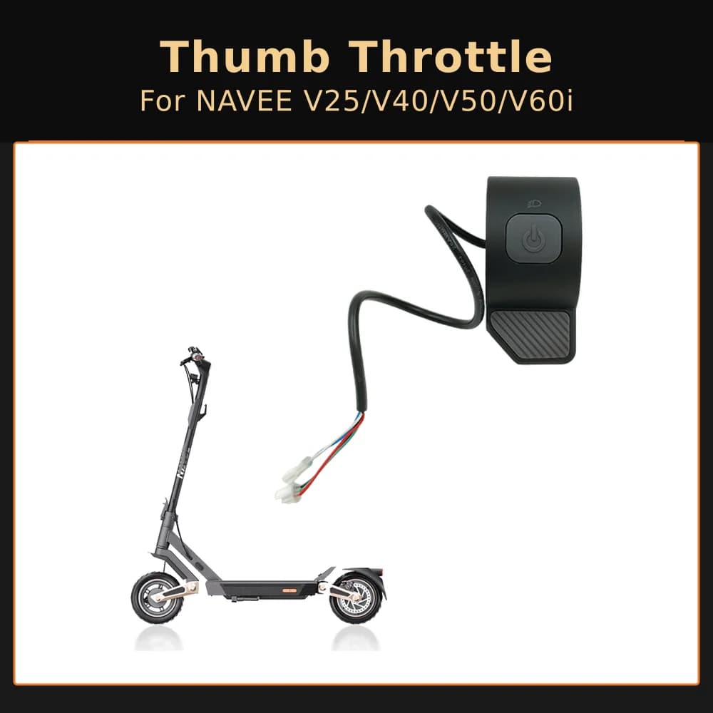 Thumb Throttle for NAVEE V25/V40/V50/V60i Electric Scooter Speed Control Accelerator Replacement Part