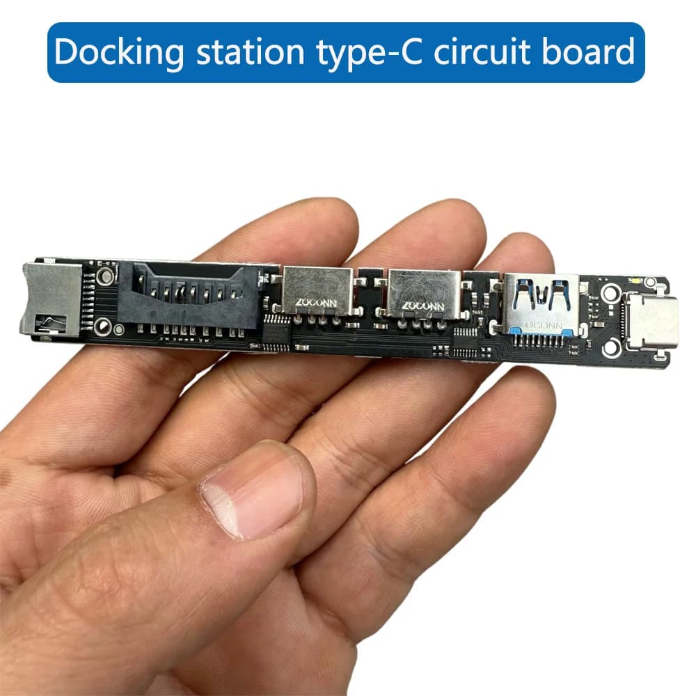 Scheda Circuito Fai-da-Te per Docking Station Elettronica Tipo-C