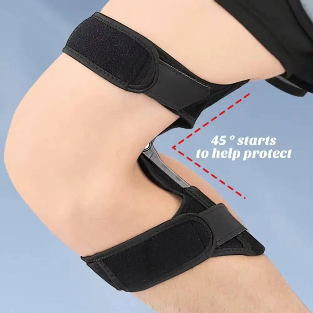 Supporto per la gamba Ginocchiera per rotula Manicotto di compressione Protezione per il fitness Ginocchiera per rotula Protezione per tutore per gamba per artrite regolabile