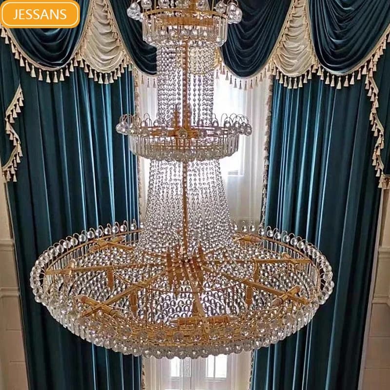 European-style Curtains for Living Dining Room Bedroom New Solid Color Elegance Stitching Blackout Velvet Villa Valance Window